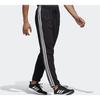 Adidas ESSENTIALS 3 Stripes Knitted Sweatpants Men's Black DQ3078