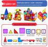 Large Nature Colors Stained Glass Magnetic Building Blocks for Castle Track Assembly