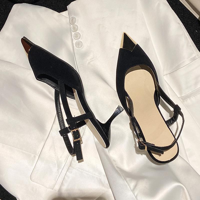 

Shallow-mouthed Fashion Heels New Non-slip Versatile Sandals for Spring/summer 2025 34