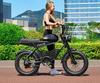 Electric Bike Pixar Super 500W Motor 30AH Max Range 100KM Top Speed 25Km/h Load 120KG 20"x4.0" Black