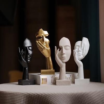 Düşünen Adam Heykeli Soyut Heykeller Oturma Odası Masaüstü Ofis Dekorasyon Aksesuarları İç Mekan Ev Dekorasyonu İskandinav Ev Dekorasyonu