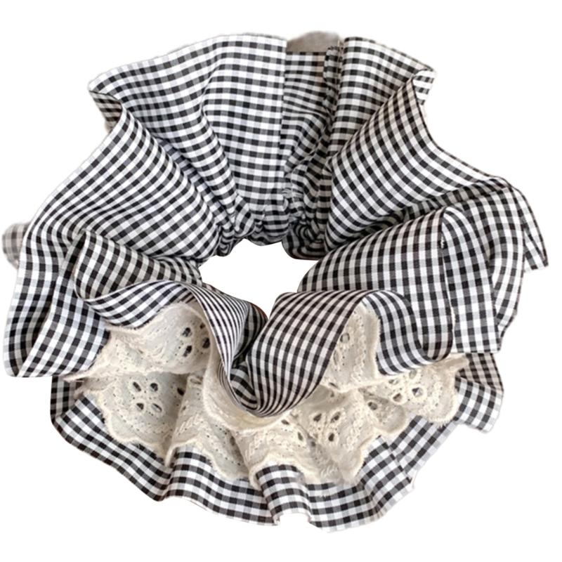 

Fashionable Lace Hair Tie Fashionable Hair Band Women Adjustable Hair Rings for Daily Commute Or Parties