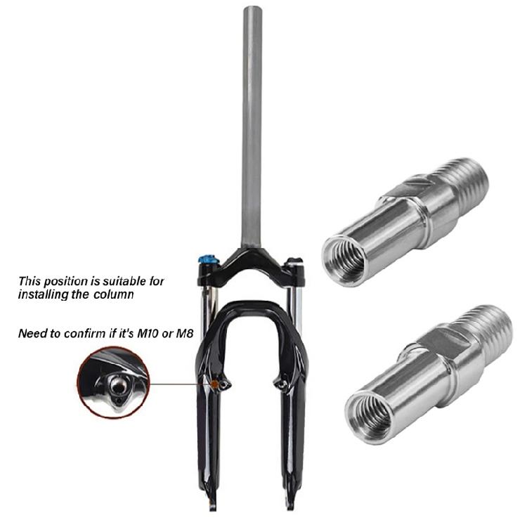 1/2pcs 8mm Mountain Bike Frame Front Fork V Brake Column Screw  Bike V Brake Bracket Mount Screw Easy To Install