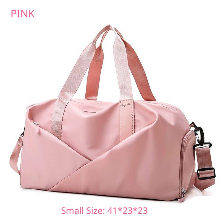 Spring New Dry-wet Separation Storage Training Bag Large Capacity Portable Luggage Bag Yoga Exercise Fitness Bag for Men and Women