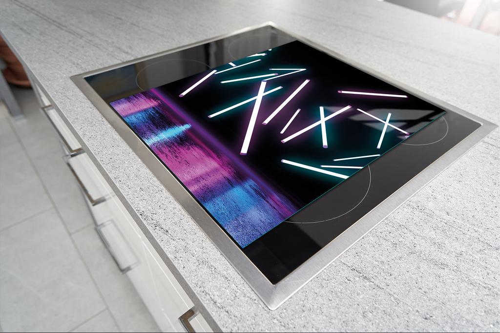 GLASS CUTTING BOARD 45x52 Pop Art