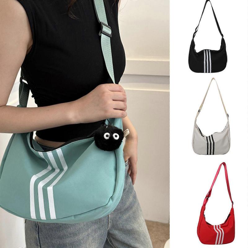 2023 Crossbody Bags Shoulder Bags for Girl Women Trendy Dumpling Bag Fashion Crescent Bag Lady Purse Fashion Bag  Pink