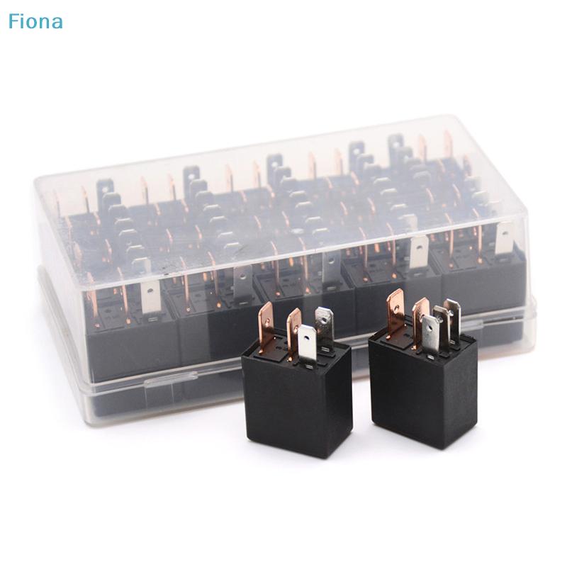 12V 4-Pin Schwerlast-Kfz-Relais, Wasserdichtes Autorelais für Scheinwerfer, Hupen, Lüfter & Fahrzeug-Elektrik