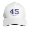 Number 45 Club Med Cap Fashion Casual Baseball Caps Adjustable Hat Hip Hop Summer Unisex Baseball Hats Polychromatic