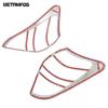 For Toyota Rav4 Rav 4 2006-2011 2012 Chrome Rear Tail Light Lamp Cover Trim Taillamp Taillight Protector Accessories Car Styling