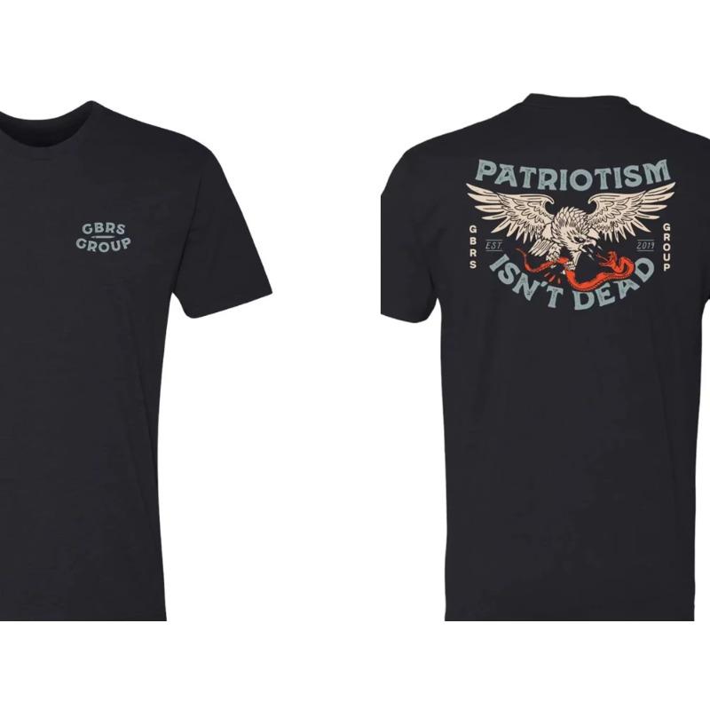 2025 Sommar Ny The GBRS Group Bär Alltid Aggressiva T-shirts Gym Sporttema Tryckt Kortärmad Bomulls-T-shirt Unseix