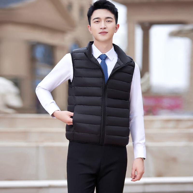 Troyman Unisex Down Padded Vest L