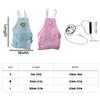 Breathable Mesh Pet Parrot Diaper Snap-Closure with Leash Bird Flight Suits Washable Adjustable Bird Vest Birds Supplies