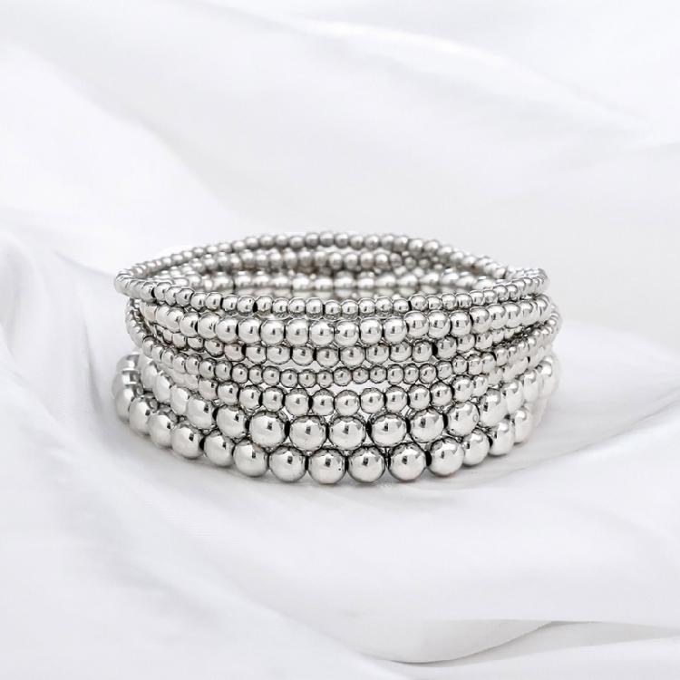 Stylish Beaded Bracelets 7pcs Set Adjustable Designs Jewelry Accessory for Various Wrist Sizes Great for Everyday Wear