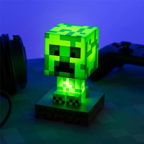 Paladone ICONS - Minecraft Creeper Night Light Lamp [Parallel Import]