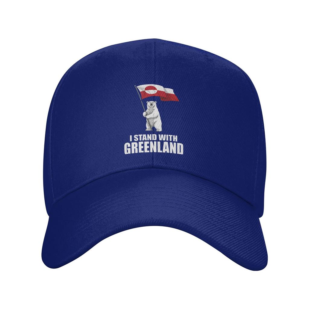 Greenland Flag Casual Baseball Cap Summer Trucker Hat Wholesale Outdoor Sport Hip Hop Hats Unisex-Teens Classic Baseball Caps