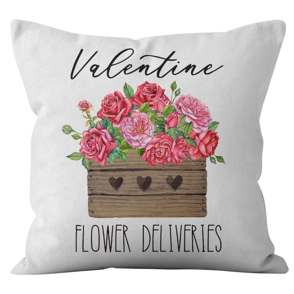 New Valentine's Day Series Pillow Cover Festive Home Gift Pillow Cover