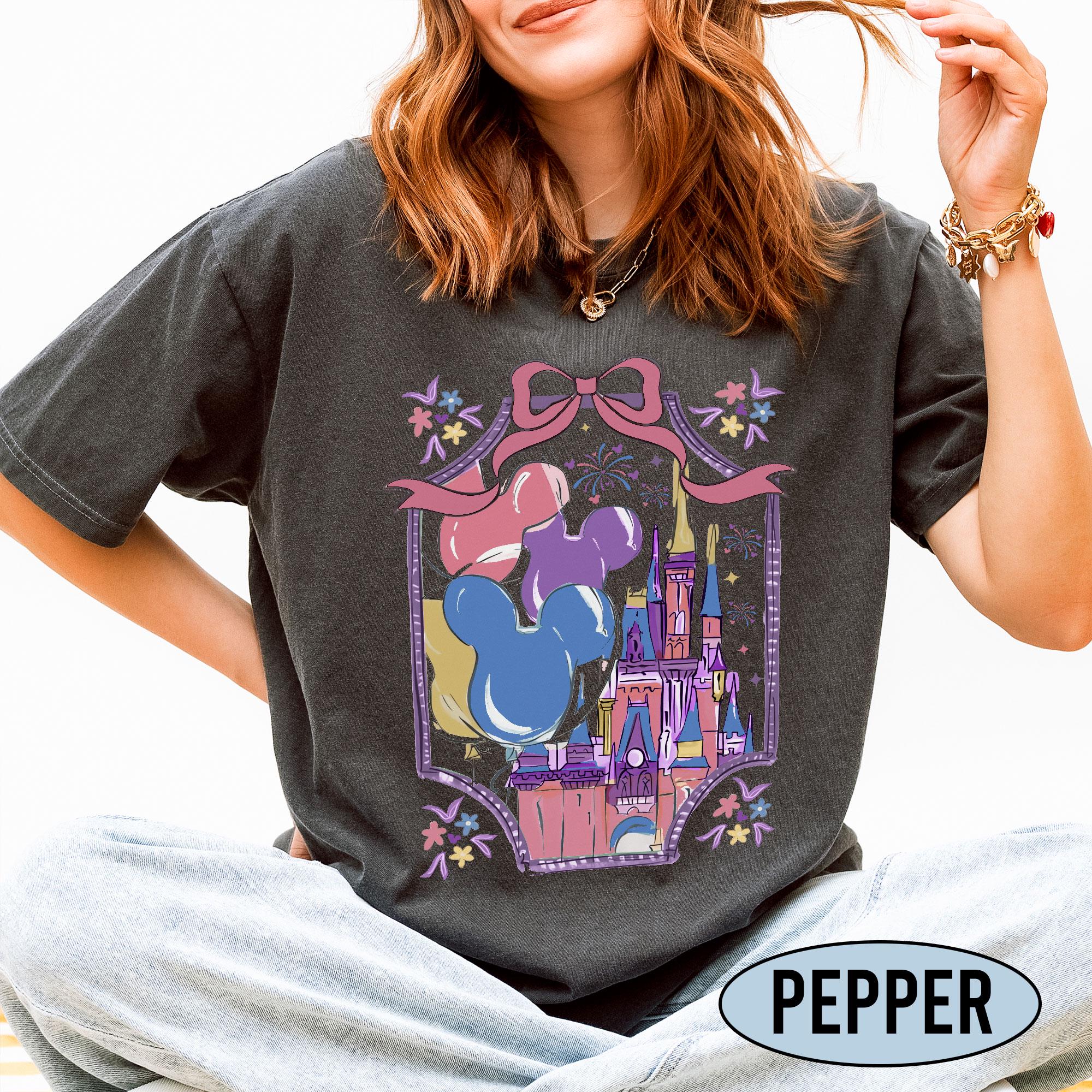 Castle Shirt Magic Castle Shirt Magic Kingdom Shirt  land 70th Anniversary Shirt Summer New Unisex Casual Tshirt S