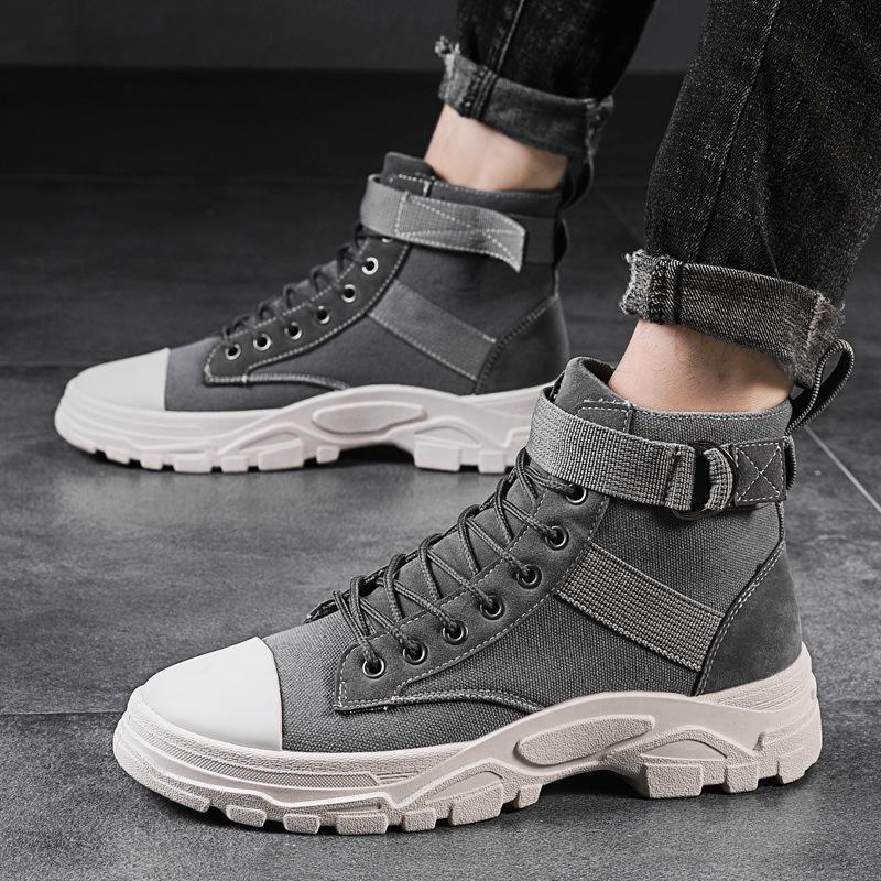 Spring Casual High Top Canvas Martin Boots Winter Outdoor Boots
