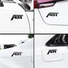 3D Metal ABT Logo Front Grill Side Fender Badge Rear Trunk Boat Emblem Car Sticker For VW A3 A4 A5 A6 A7 A8 Q3 Q7 Q7 TT RS