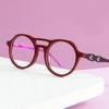 New High-End Retro Aviator Glasses with Slimming Design - Model 2701