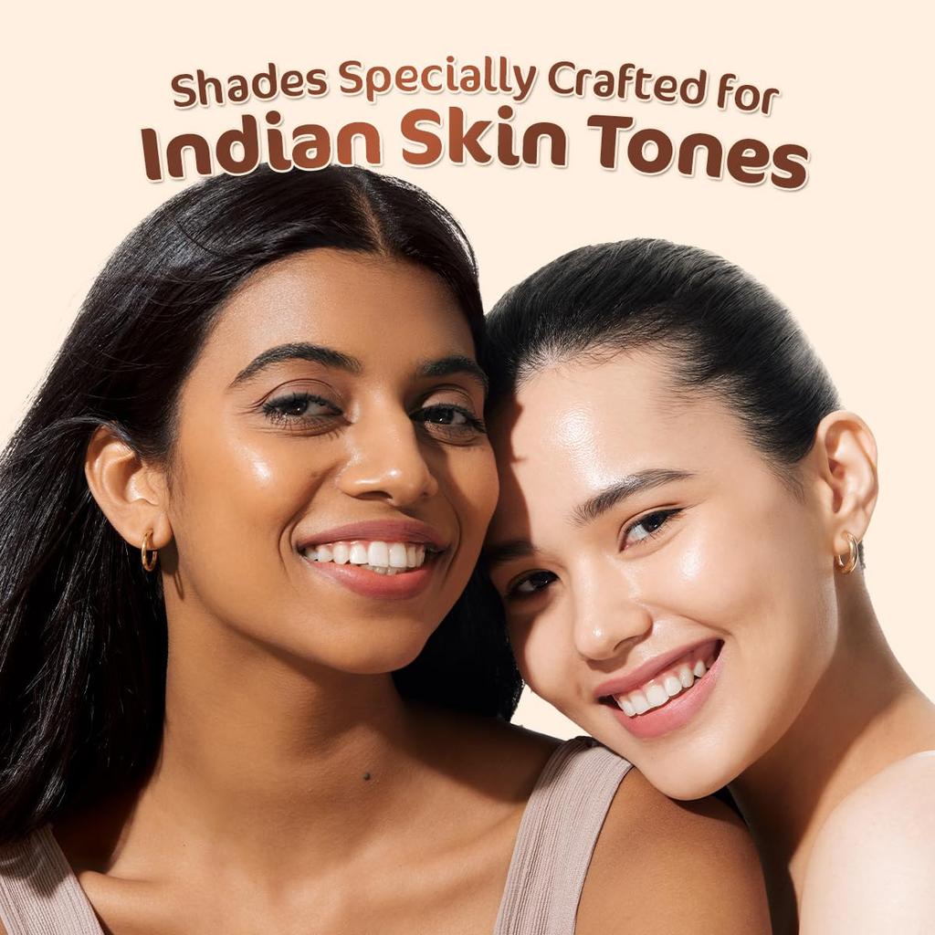 Mamaearth Hydra-Glow Flüssigfoundation LSF 35 Mit Vitamin C Für Vollständige Abdeckung Taufrisches Finish Und 12 Stunden Feuchtigkeit (01 Elfenbeinfarbenes Strahlen)