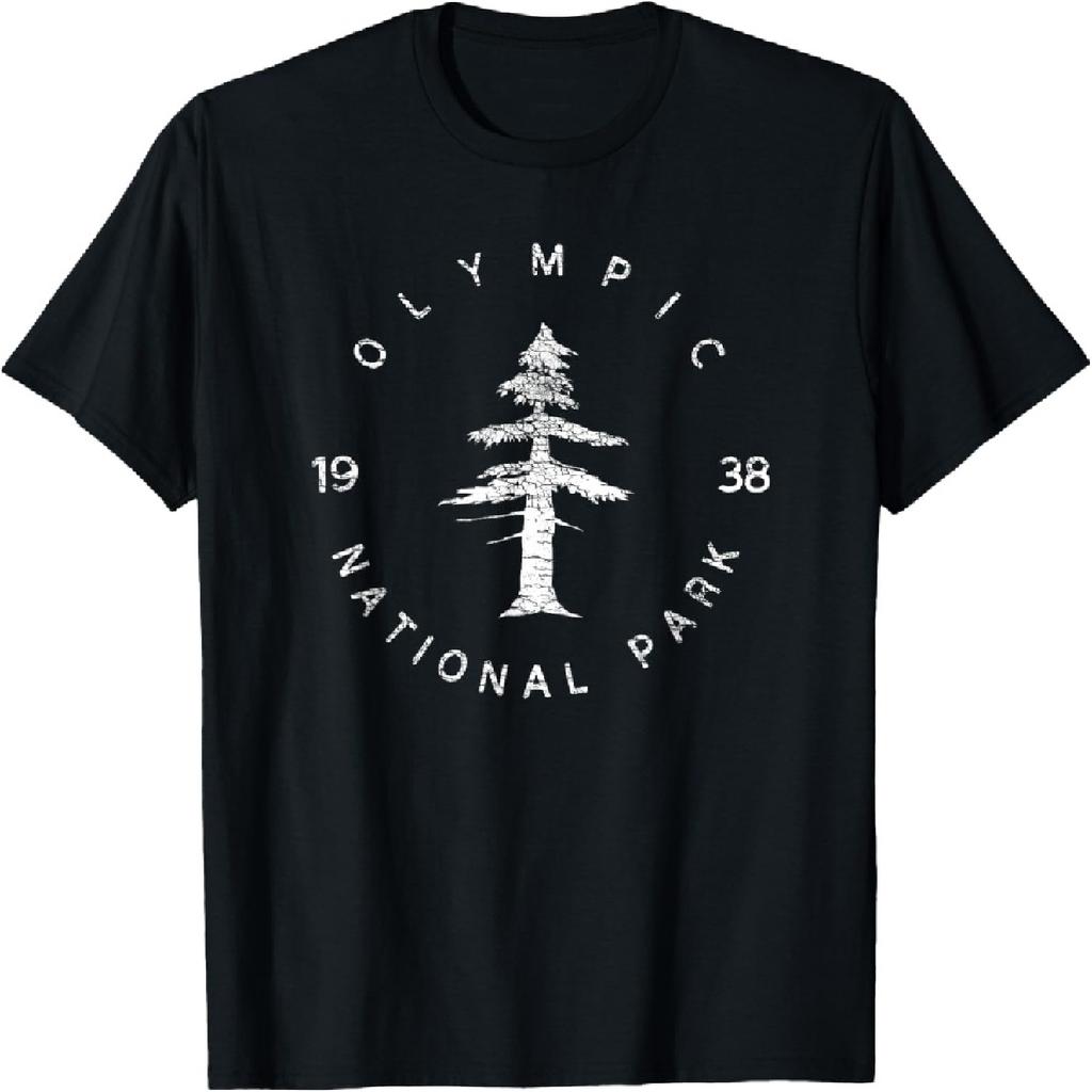 Olympic National Park Souvenir Men or Womens Vintage Design T-Shirt