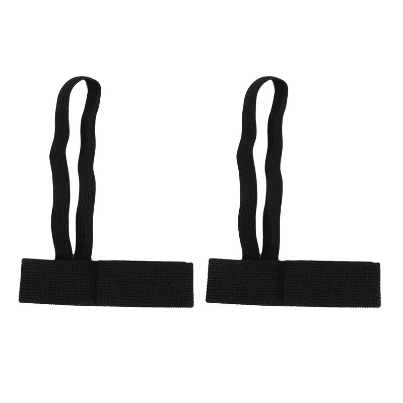 Nylon Wrist Straps Black 10 Inches 2 Pieces Elastic Gloves Accessories For Men Women Winter Sports Skiing Anti Loss Hanging Straps For Gloves Fixing