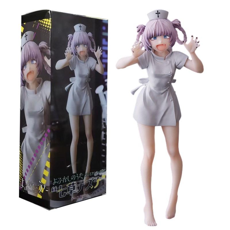 20cm Call Of The Night Anime Figures Nanakusa Nazuna Vampire Nurse Sexy Action Figure Collection Toys Hobbies Japanese Dolls
