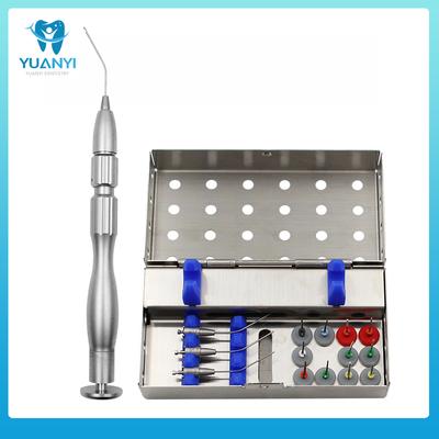 Set di strumenti per la rimozione di file rotti per endodonzia dentale Kit per sistema di rimozione di file endodontici per endodonzia Kit per estrattore di file canalari per clinica