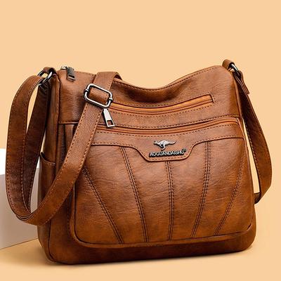 Borsa da donna in morbida pelle, borsa da donna di marca, borsa a mano da donna, borsa a tracolla di lusso da donna, grande capacità, 2023