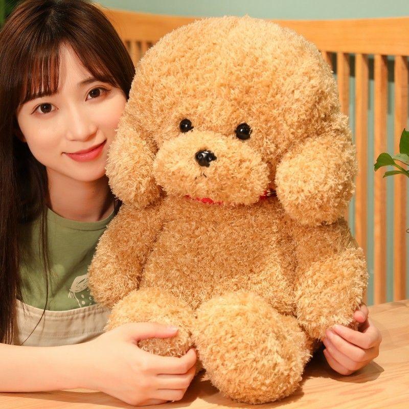 Cute Teddy Dog Doll Plush Toy Doll Sleeping Pillow Girl Puppy Children Gift Small Girl