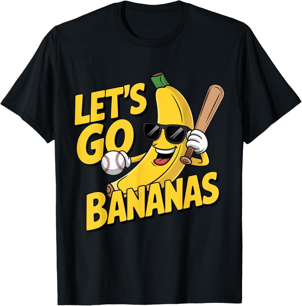 Let’s Go Bananas – Funny Banana Humor T-Shirt