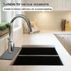 Washing sink absorbent diatomaceous earth drain pad kitchen sink drain pad splash-proof bathroom waterproof countertop pad