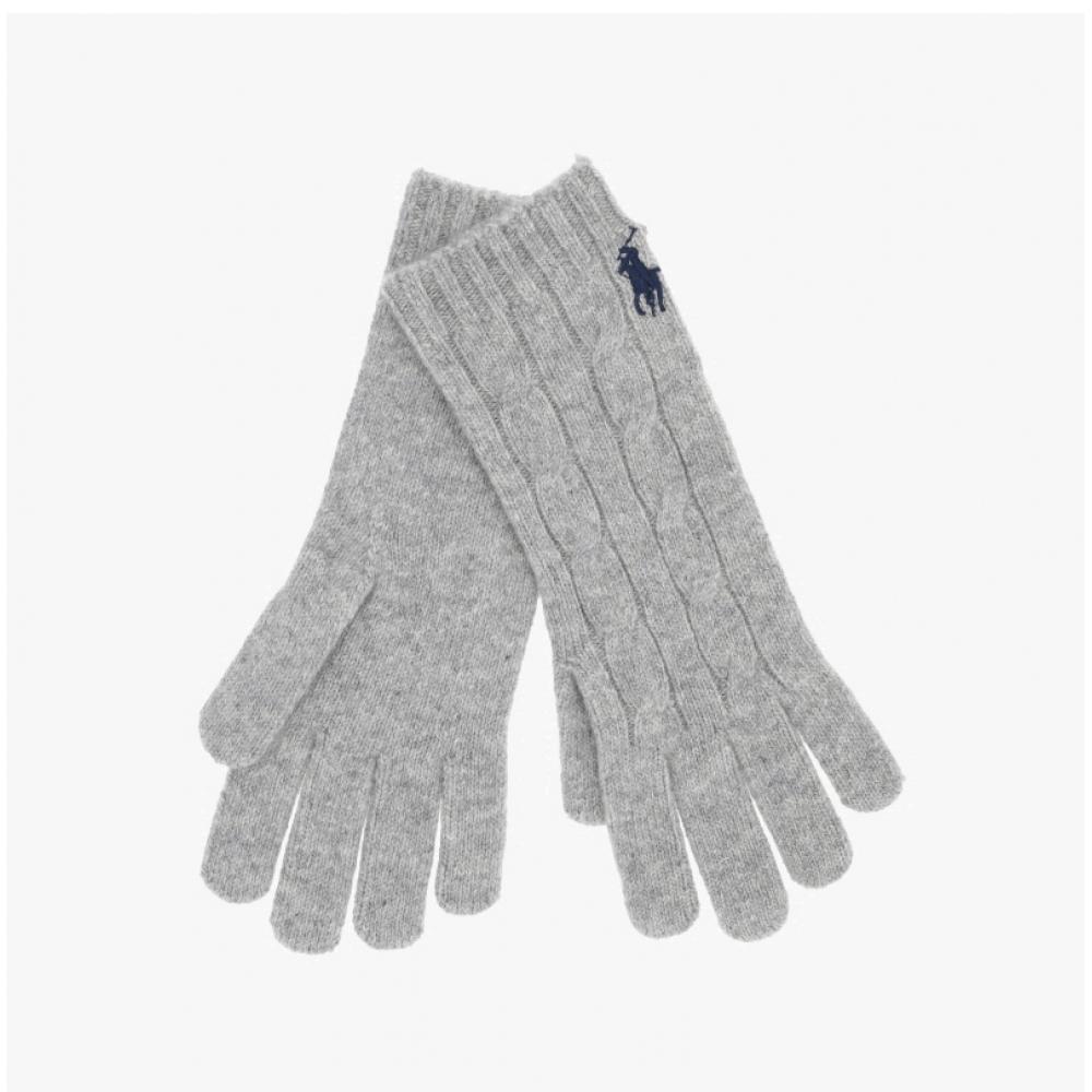 Polo Ralph Lauren Pony Cable Knit Gloves Wc0676 057