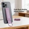 Phone Holder Finger Handle Strap Push Pull Grip Bracket Wrist Band Holder Kickstand Finger Ring Strap