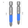 Cross Impact Screwdriver Bits Set Magnetic Batch Heads 25/50/65/70/90/127/150mm
