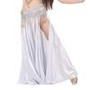 Tassels Dancing Skirt Shining Belly Dance Skirt Fashion Show Costumes  Women