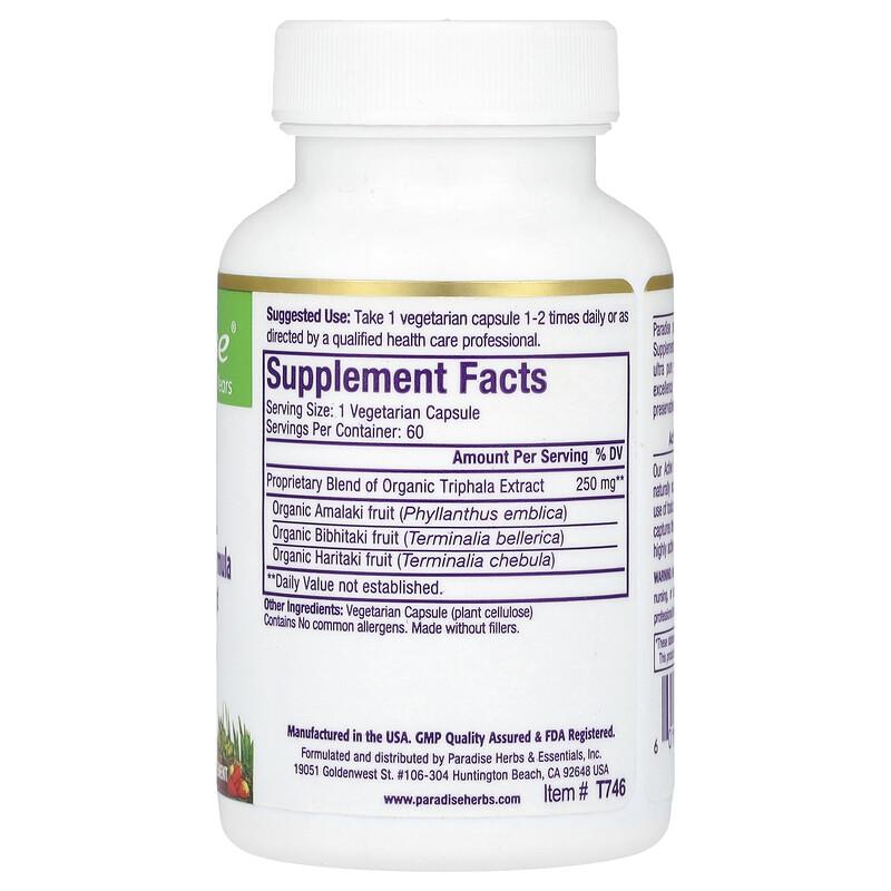 Triphala, 60 Vegetarian Capsules