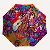 1pc CoCo Automatic Folding Umbrella: Compact 8-Bone Design Cartoon Outdoor Travel Companion, Business Umbrella, Christmas Valentine's Day Bi