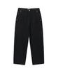 Gicheol Asym Vintage Cargo Pants (Washed Black)