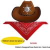Western Cowboy Halloween Costume Set for Adults & Children - Perfect for Parent-Child Performances