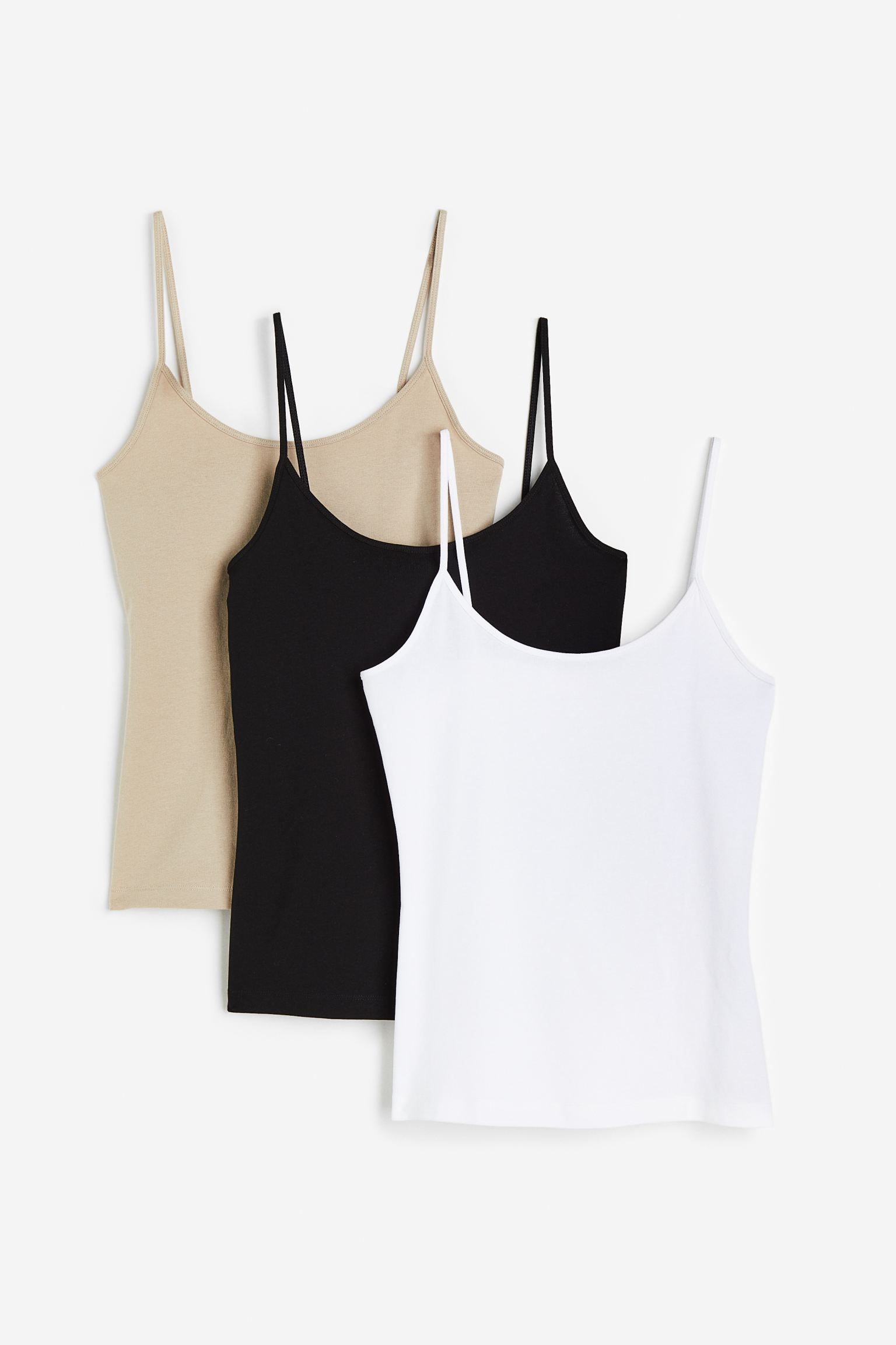 

3-pack strappy tops