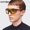 Sports Oversized One-Piece Shield Sunglasses Women  Luxury Steampunk Outdoor Goggle Sun Glasses For Male Punk Shades UV400