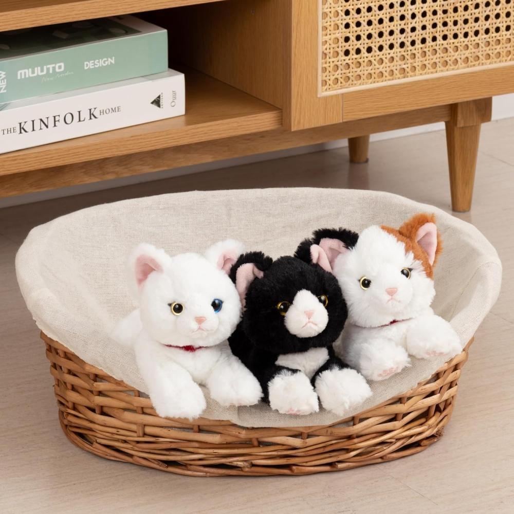 Sunlemon Cat Plush Toy Odd Eye White MPn P 8042 Ss 11x29x12cm