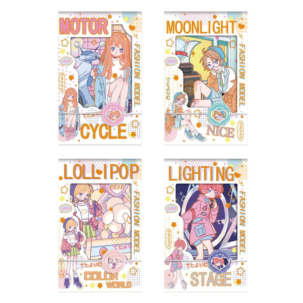 Beifa Korean Style Cute Girl Notepad - Aesthetic Ins Style Creative Student Stationery