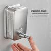 Wall-Mounted Black & Gold 500ML 304 Stainless Steel Soap Dispenser