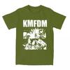 KMFDM T-Shirt Rock Band Hip Hop T Shirts Short Sleeve Y2K Retro Tops Summer Cotton Round Neck 4XL 5XL 6XL Clothing