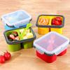 Multi Grid Soup Jelly Box Fruit Food Crisper Retain Freshness Silicone Rubber Complementary Food Freeze Storage Microwave Oven