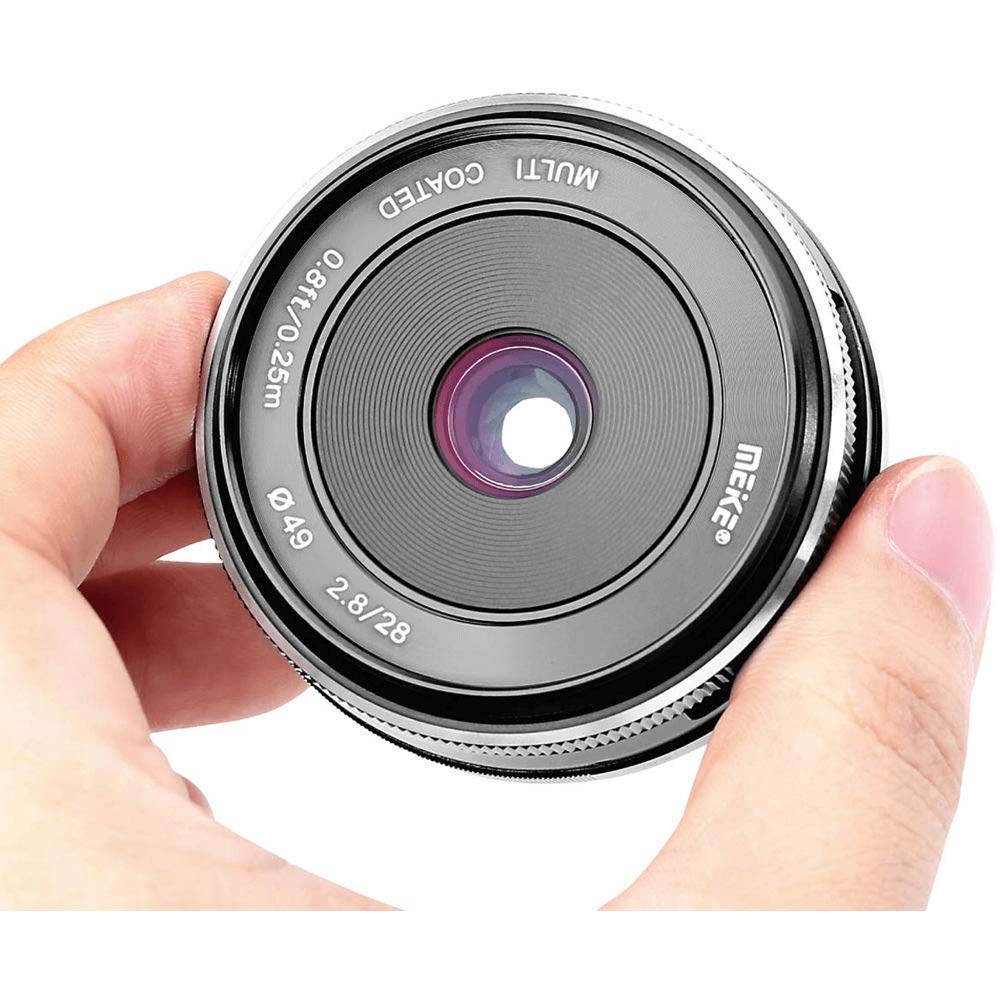 MeiKe Interchangeable Lens MK 28mm for Micro Four Thirds with Japanese Instruction Manual 19610004 [] F2.8