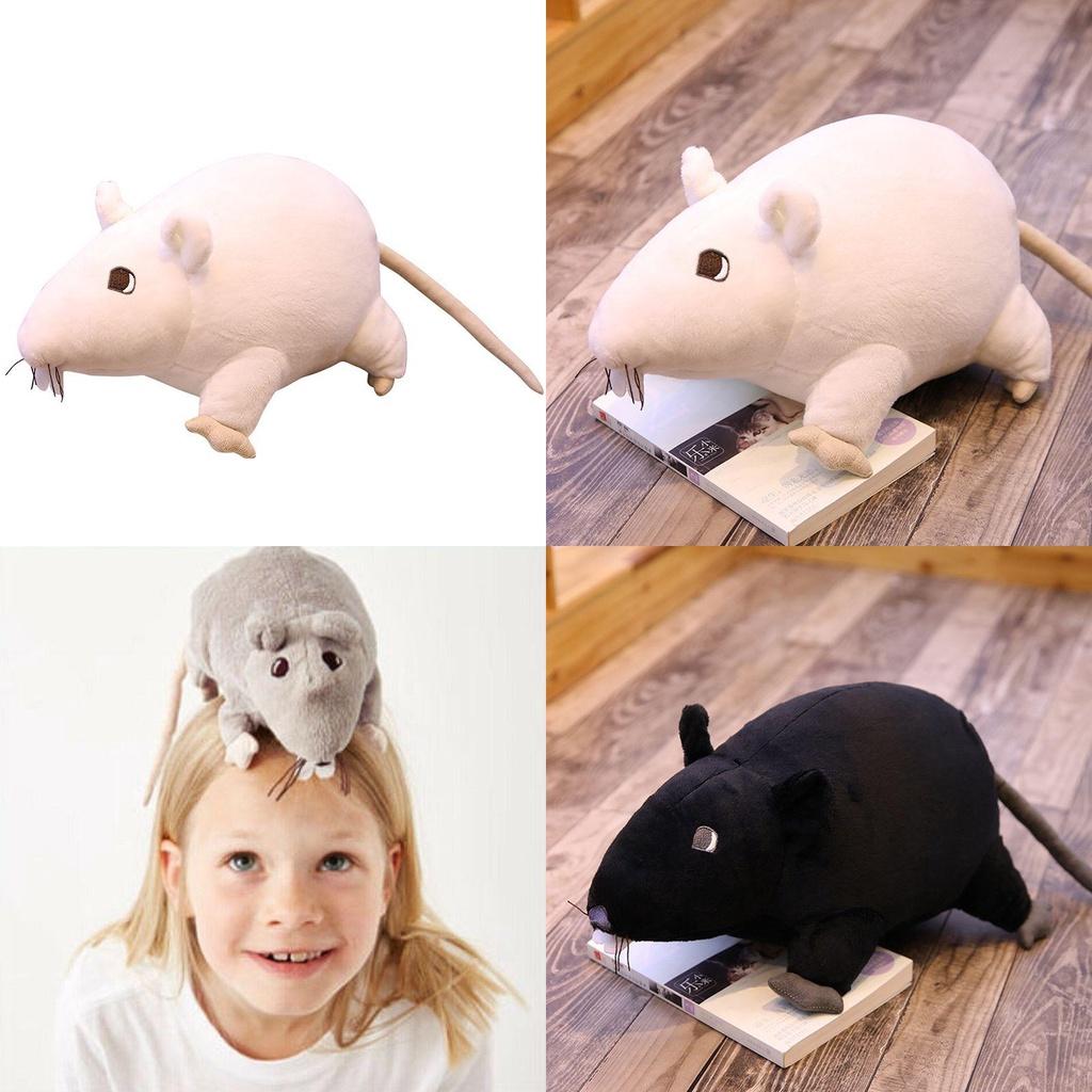 Horror Black Rat Plush Toy For Kids And Adults Alike 20cm Soft And Cuddly Stuffed Doll